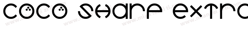 Coco Sharp Extra Bol字体转换
